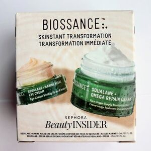 Biossance | Omega Repair Cream + Marine Algae Eye Cream [Travel Set]